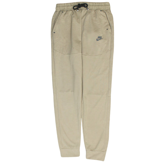 Mens UK Size M Nike Regular Fit Jogger Beige Trousers