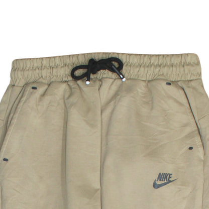 Mens UK Size M Nike Regular Fit Jogger Beige Trousers