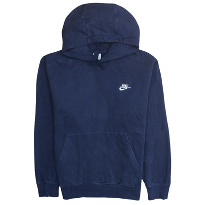 Mens UK Size M Nike Blue Pullover Hoodie