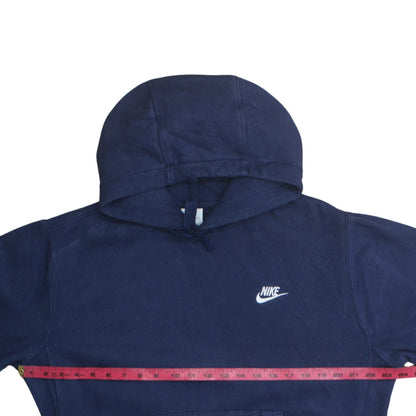 Mens UK Size M Nike Blue Pullover Hoodie