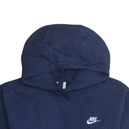 Mens UK Size M Nike Blue Pullover Hoodie