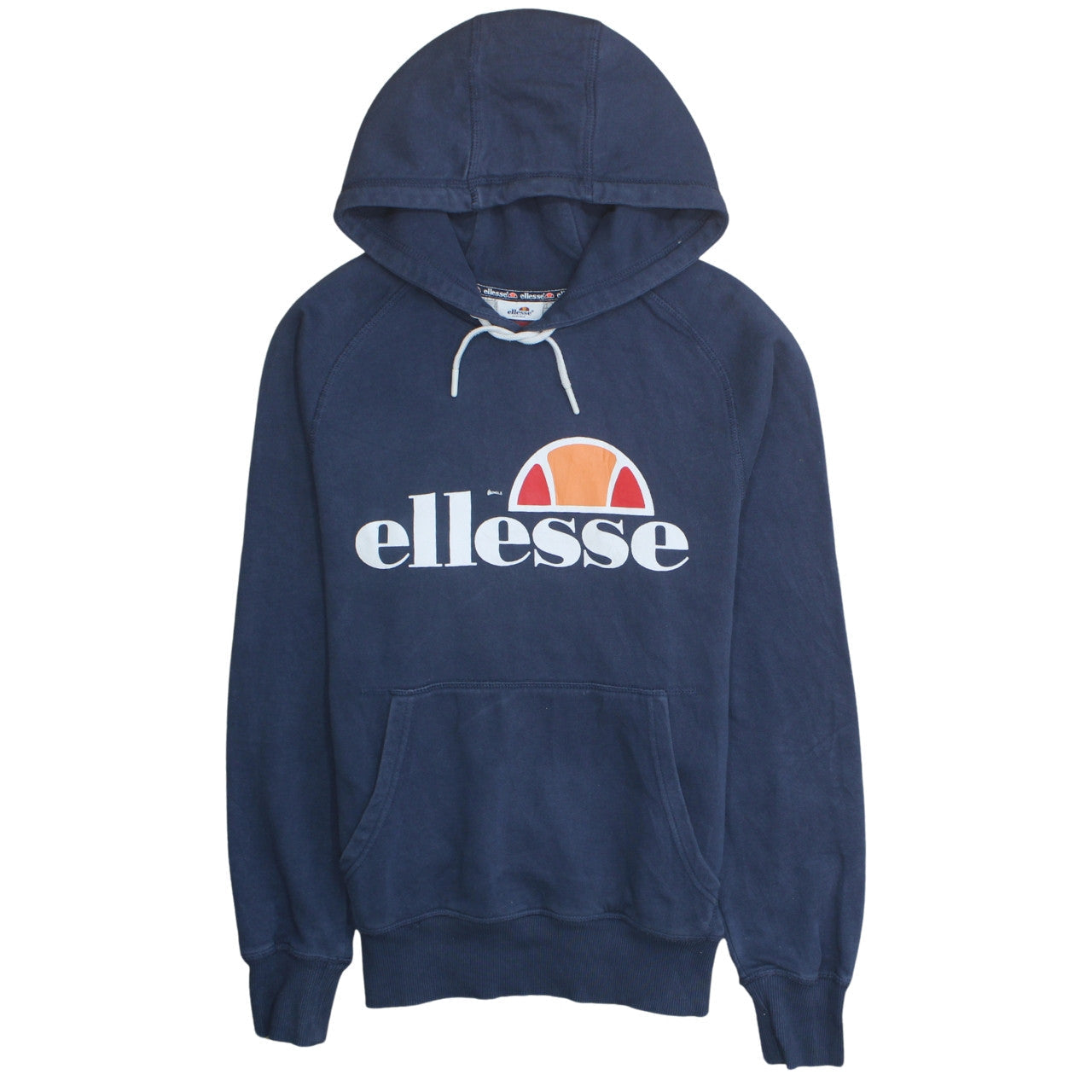 Mens UK Size XS ellesse Blue Pullover Hoodie