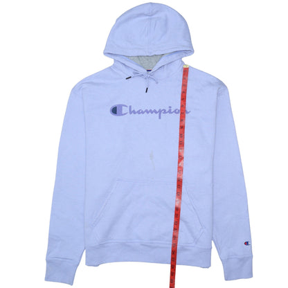 Womens UK Size L Champion Purple Pullover Hoodie