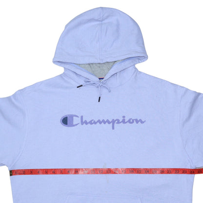 Womens UK Size L Champion Purple Pullover Hoodie