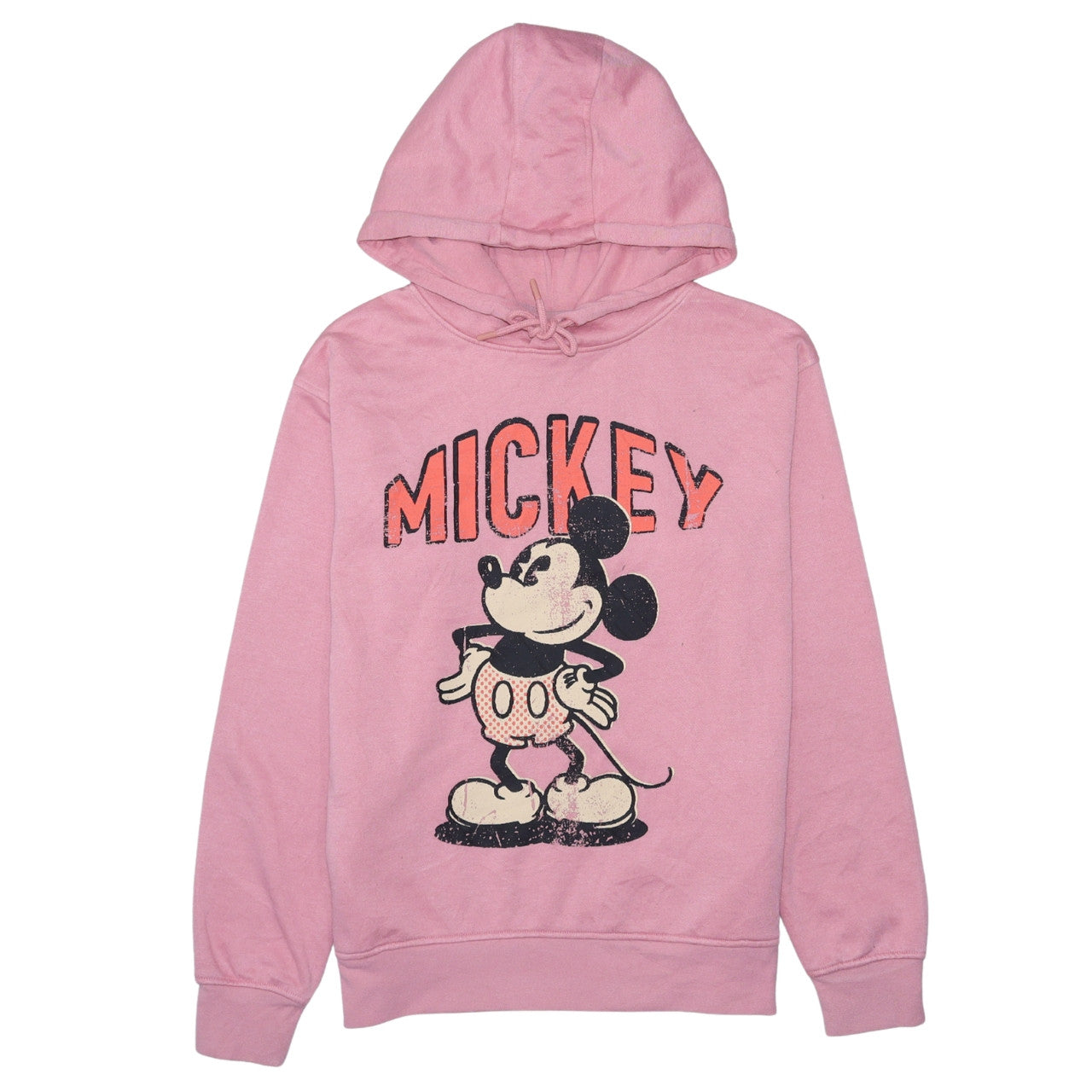 Womens UK Size XS Primark Pink Pullover Hoodie