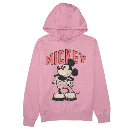 Womens UK Size XS Primark Pink Pullover Hoodie