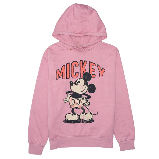 Womens UK Size XS Primark Pink Pullover Hoodie