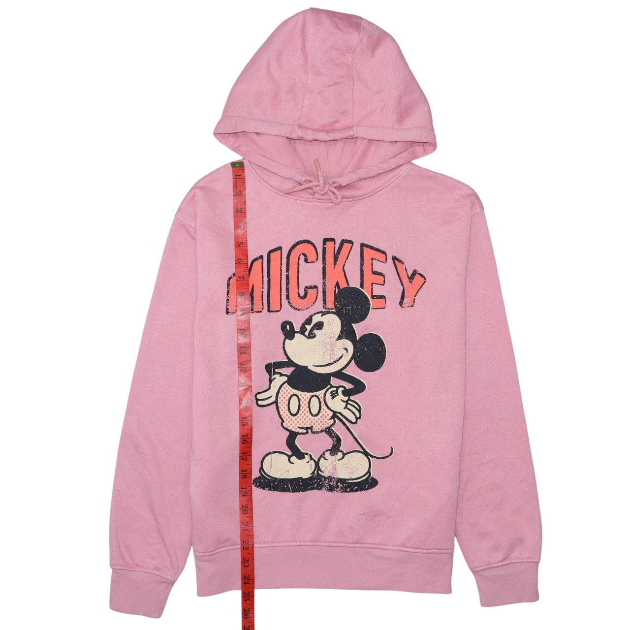 Womens UK Size XS Primark Pink Pullover Hoodie