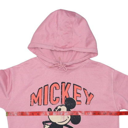 Womens UK Size XS Primark Pink Pullover Hoodie