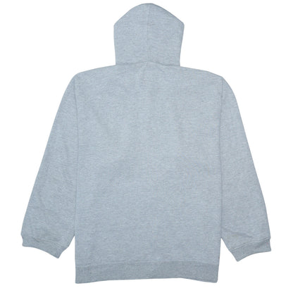Mens UK Size L Nike Grey Full Zip Hoodie