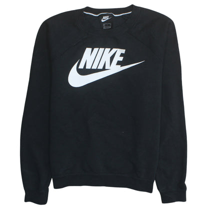 Mens UK Size S Nike Black Pullover Sweatshirt