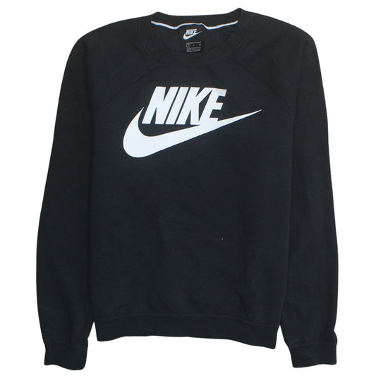 Mens UK Size S Nike Black Pullover Sweatshirt