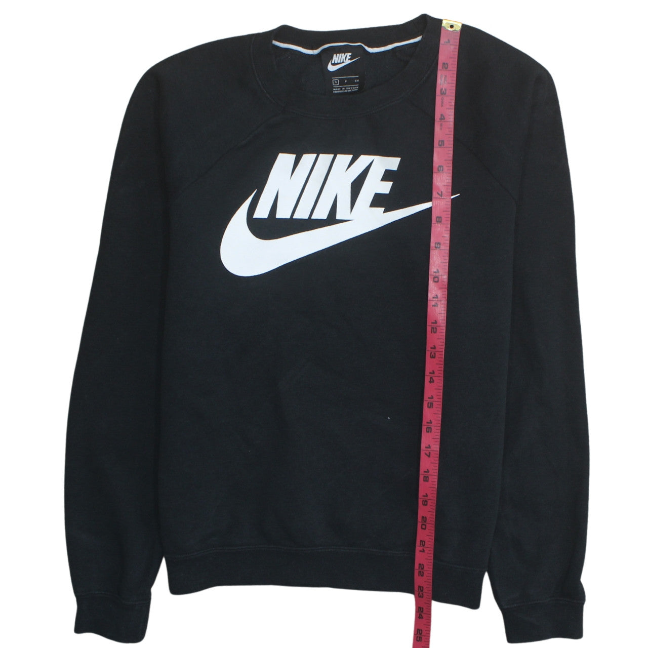Mens UK Size S Nike Black Pullover Sweatshirt