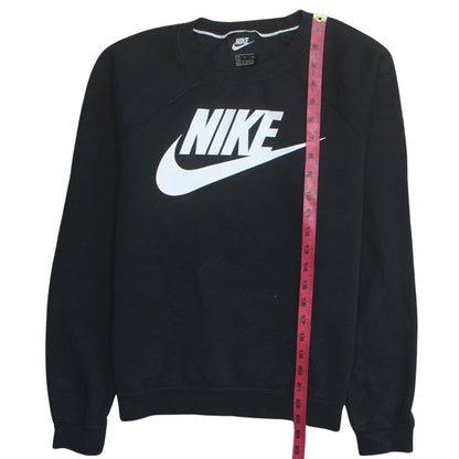 Mens UK Size S Nike Black Pullover Sweatshirt