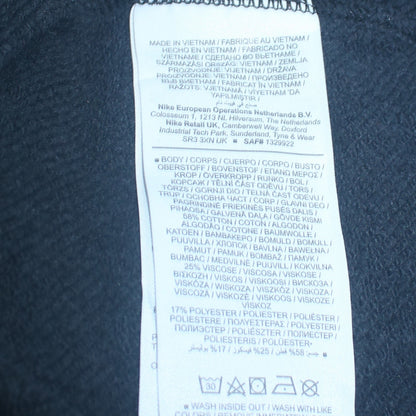 Mens UK Size S Nike Black Pullover Sweatshirt