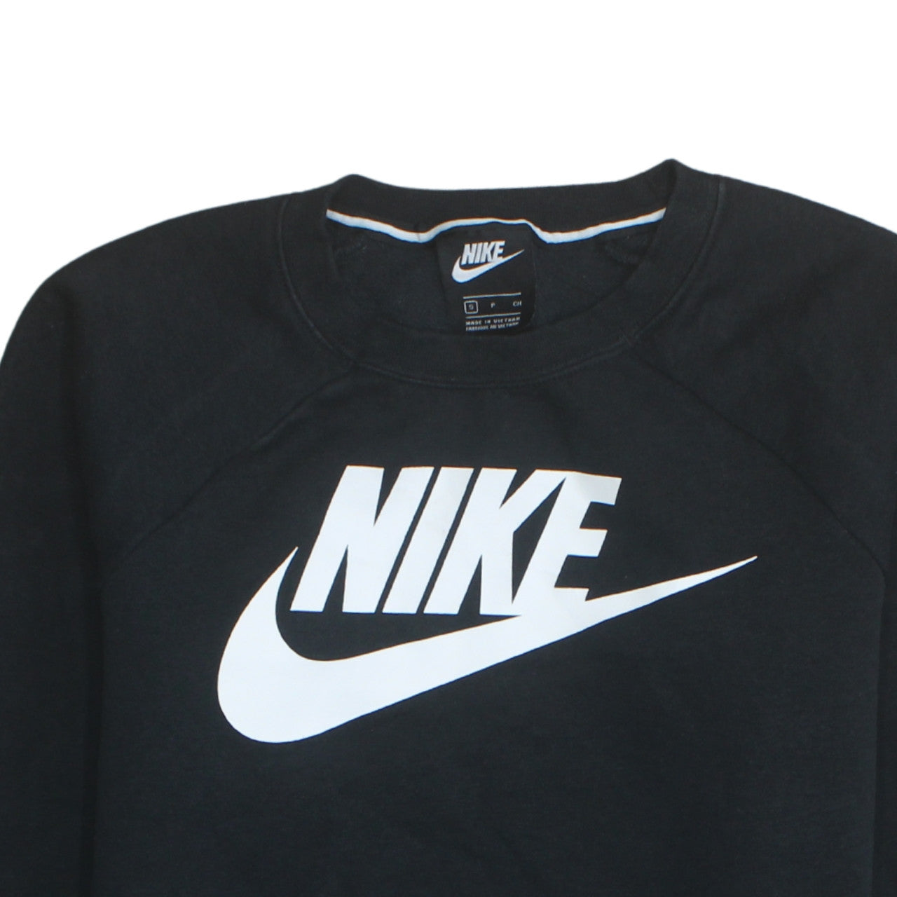 Mens UK Size S Nike Black Pullover Sweatshirt