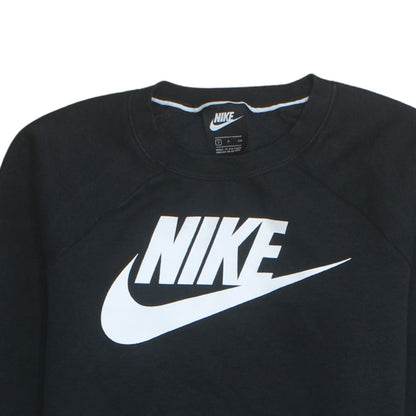 Mens UK Size S Nike Black Pullover Sweatshirt