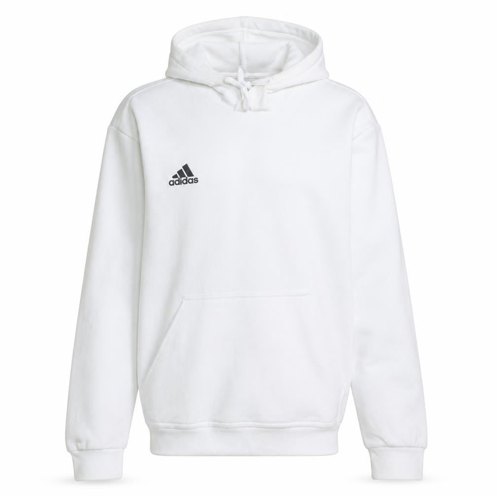 Mens UK Size L adidas White Pullover Hoodie