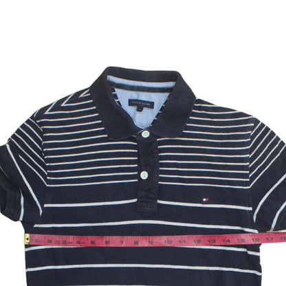 Womens UK Size 14 Tommy Hilfiger Blue Basic Polo