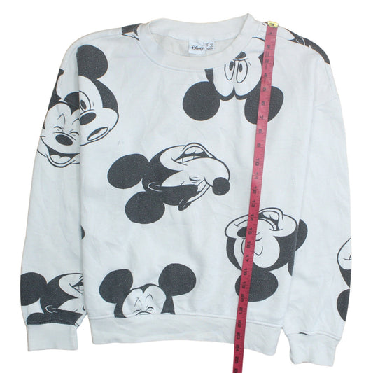 Womens UK Size M Disney White Pullover Sweatshirt