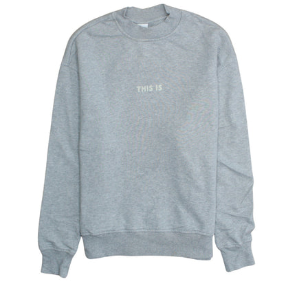 Mens UK Size S Boss Grey Pullover Sweatshirt