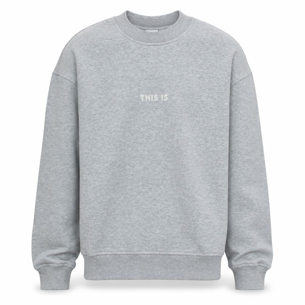 Mens UK Size S Boss Grey Pullover Sweatshirt