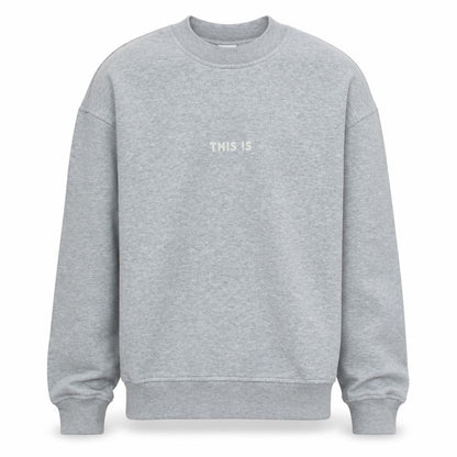 Mens UK Size S Boss Grey Pullover Sweatshirt