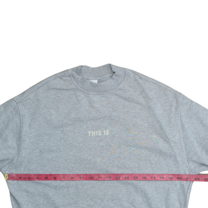 Mens UK Size S Boss Grey Pullover Sweatshirt