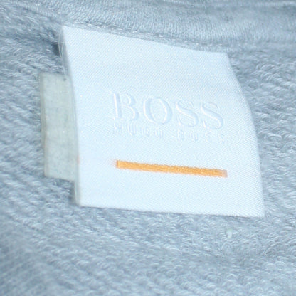 Mens UK Size S Boss Grey Pullover Sweatshirt