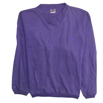 Womens UK Size XL Nike Purple Pullover Sweatshirt