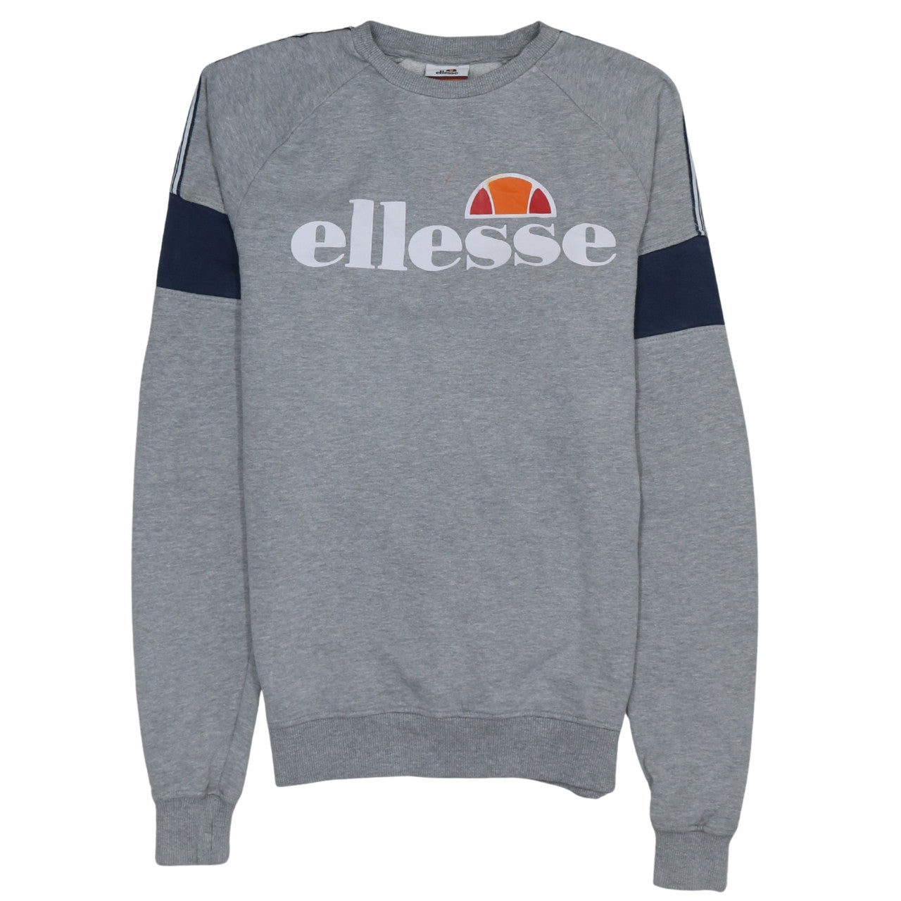 Womens UK Size 4 ellesse Grey Pullover Sweatshirt