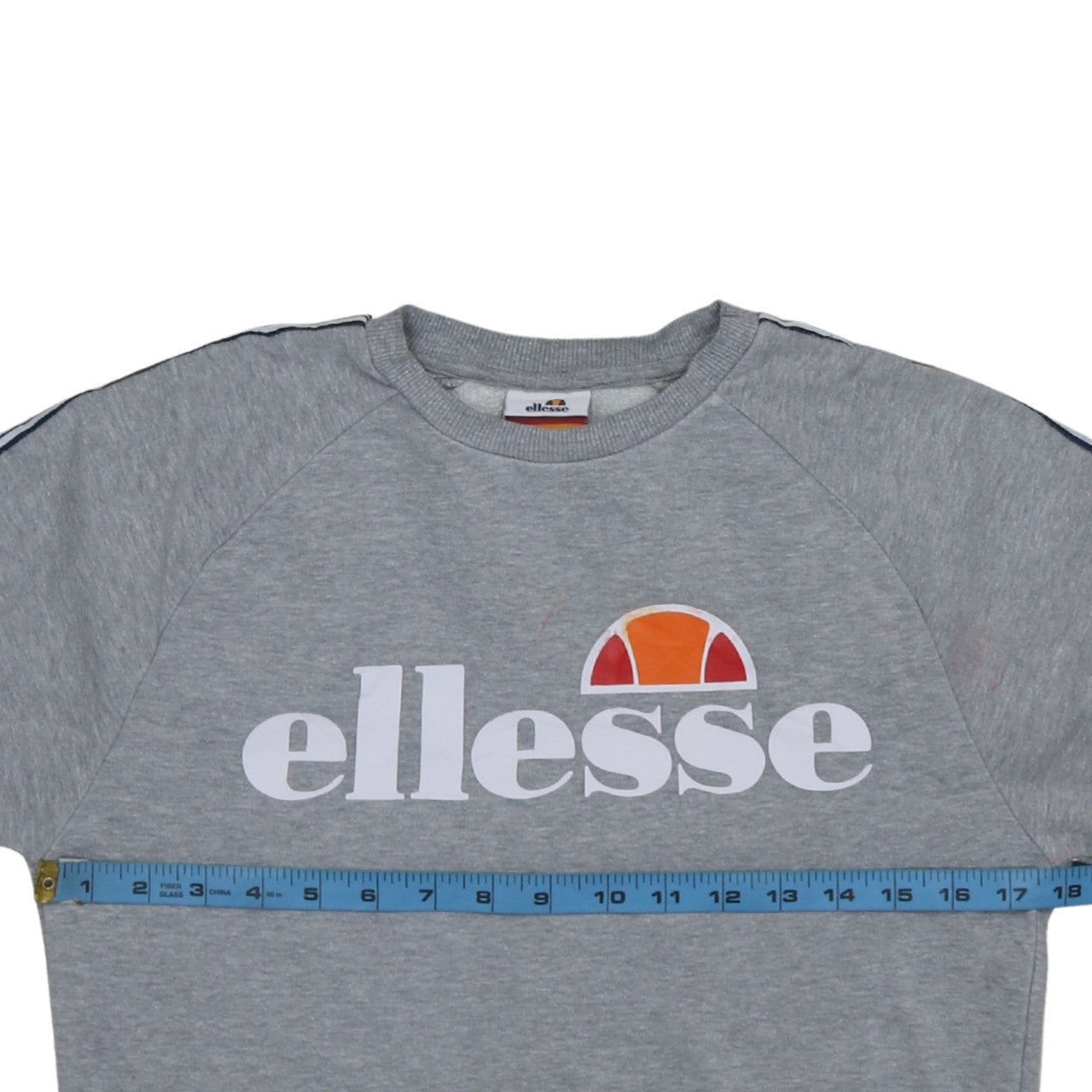 Womens UK Size 4 ellesse Grey Pullover Sweatshirt