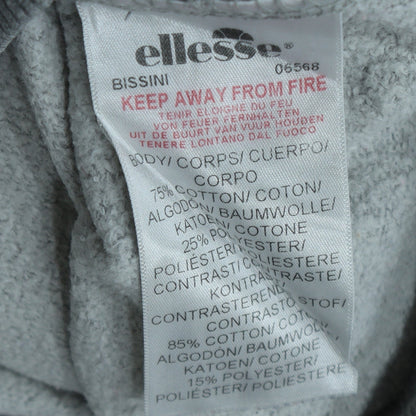 Womens UK Size 4 ellesse Grey Pullover Sweatshirt