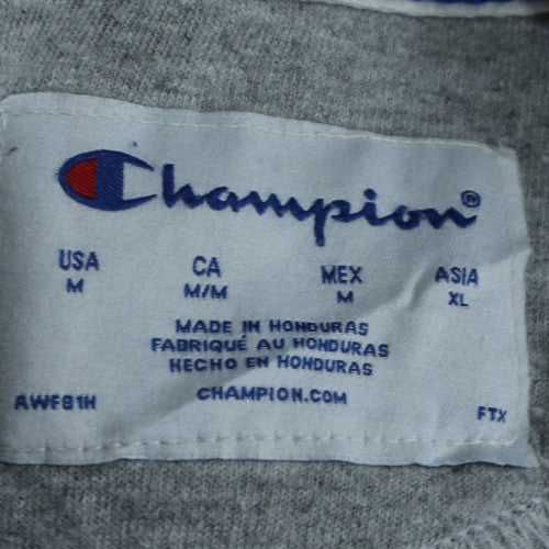 Mens UK Size M Champion Black Full Zip Hoodie