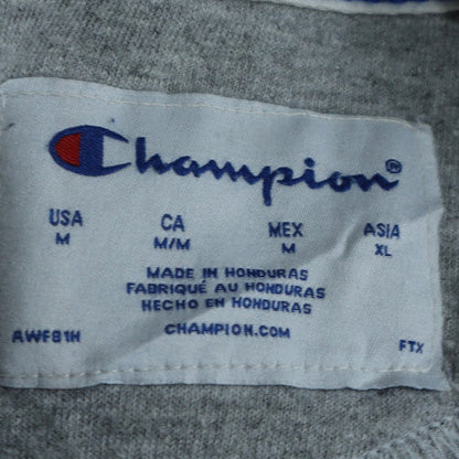 Mens UK Size M Champion Black Full Zip Hoodie