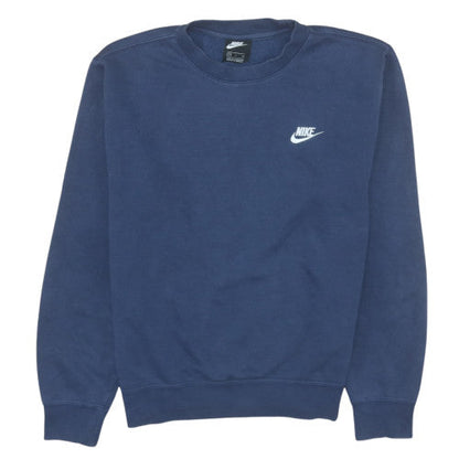 Mens UK Size S Nike Blue Pullover Sweatshirt