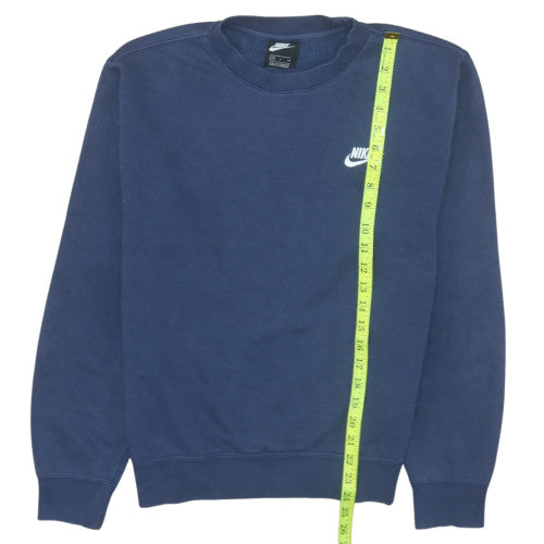 Mens UK Size S Nike Blue Pullover Sweatshirt