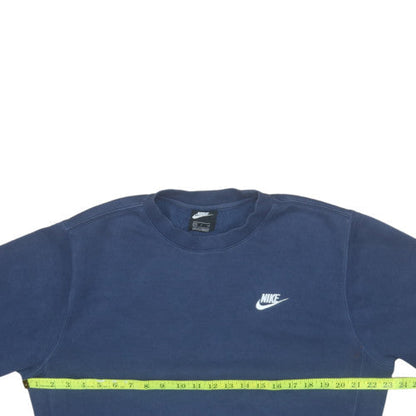 Mens UK Size S Nike Blue Pullover Sweatshirt