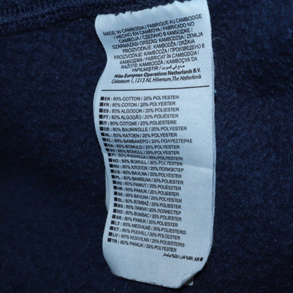 Mens UK Size S Nike Blue Pullover Sweatshirt