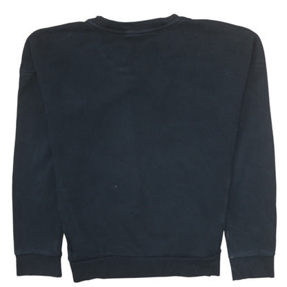 Womens UK Size M adidas Black Pullover Sweatshirt