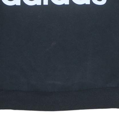 Womens UK Size M adidas Black Pullover Sweatshirt