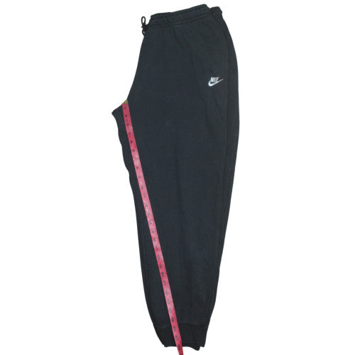 Nike Men's Black XL Jogger Fleece Sweatpants with Drawstring Waist