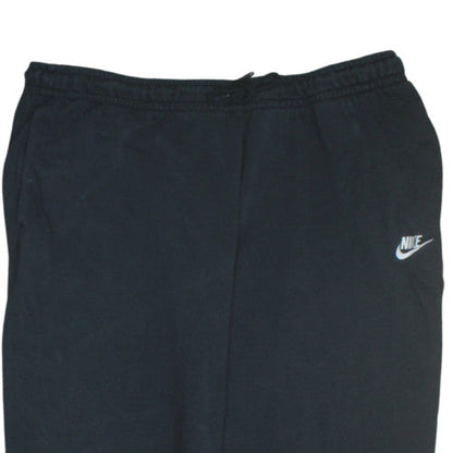 Nike Men's Black XL Jogger Fleece Sweatpants with Drawstring Waist