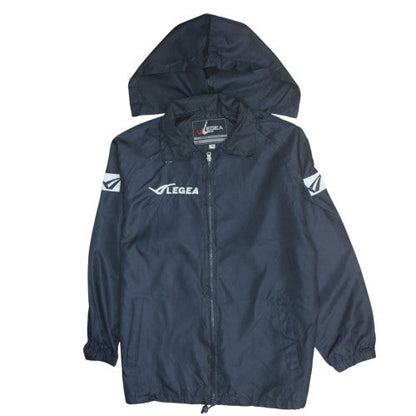 Mens UK Size M Legea Blue Windbreaker Coat