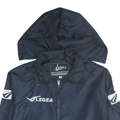 Mens UK Size M Legea Blue Windbreaker Coat