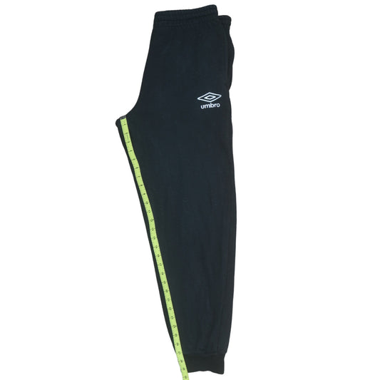 Mens UK Size L Umbro Regular Fit Jogger Black Trousers
