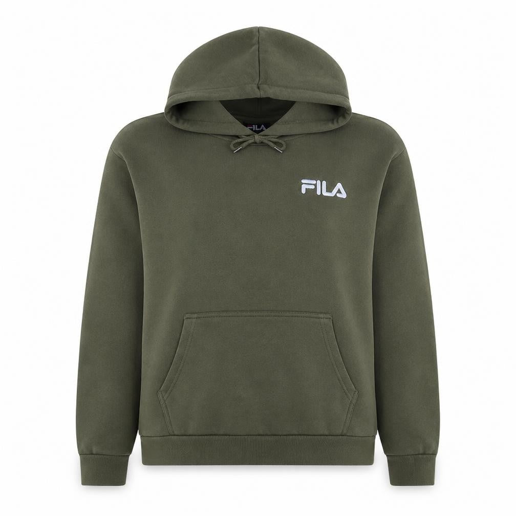 Womens UK Size M FILA Green Pullover Hoodie
