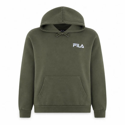 Womens UK Size M FILA Green Pullover Hoodie