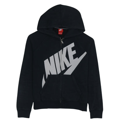 Mens UK Size M Nike Black Full Zip Hoodie
