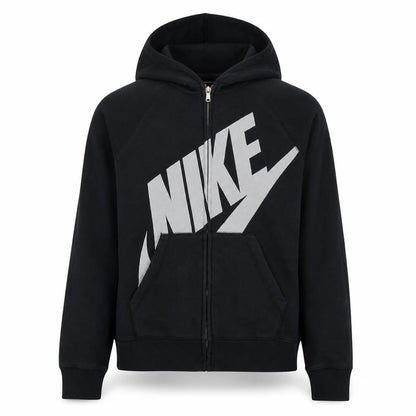 Mens UK Size M Nike Black Full Zip Hoodie